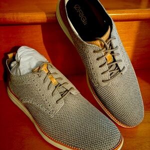 Cole Haan Original Grand Plain Grey Oxfords
